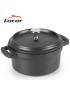 CAÇAROLA LACOR 25915 MINI PRETA 14X7,5CM 0,90L ALUM. FUND