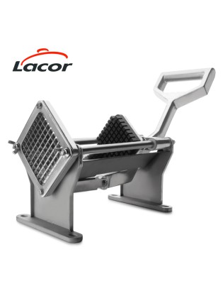 CORTA-BATATAS LACOR 60513 PROFISSIONAL 2EM1 26X26X42CM ALUM.