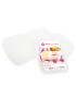 CAIXA HERMETICA HEGA 17532 DUPLA 0,75L 29X18X3,5CM PLST