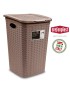 CESTO ROUPA 30051 ELEGANCE TORTORA 50L 38X37X54,5CM PLST
