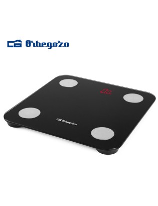 BALANÇA WC ORBEGOZO PB 3000 DIGITAL BLUETOOTH VIDRO 26X26CM
