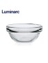SALADEIRA LUMINARC 6CM EMPILHAVEL CONJ.6 VIDRO