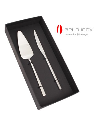 ESTOJO BOLO BI NOMO 2P. PA+FACA INOX 18/10
