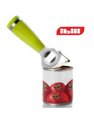 ABRE-GARRAFAS IBILI 739002 TIRA-CAPSULAS+ABRE-LATAS 14CM