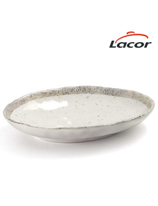 TRAVESSA LACOR 63852 EARTH OVAL 19,7X14CM MELAMINA