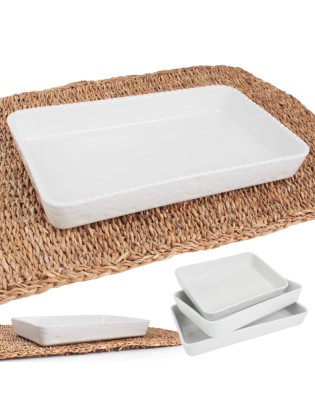 ASSADEIRA 1030360 RETANGULAR 36X23X5,6CM PORCELANA 2AS