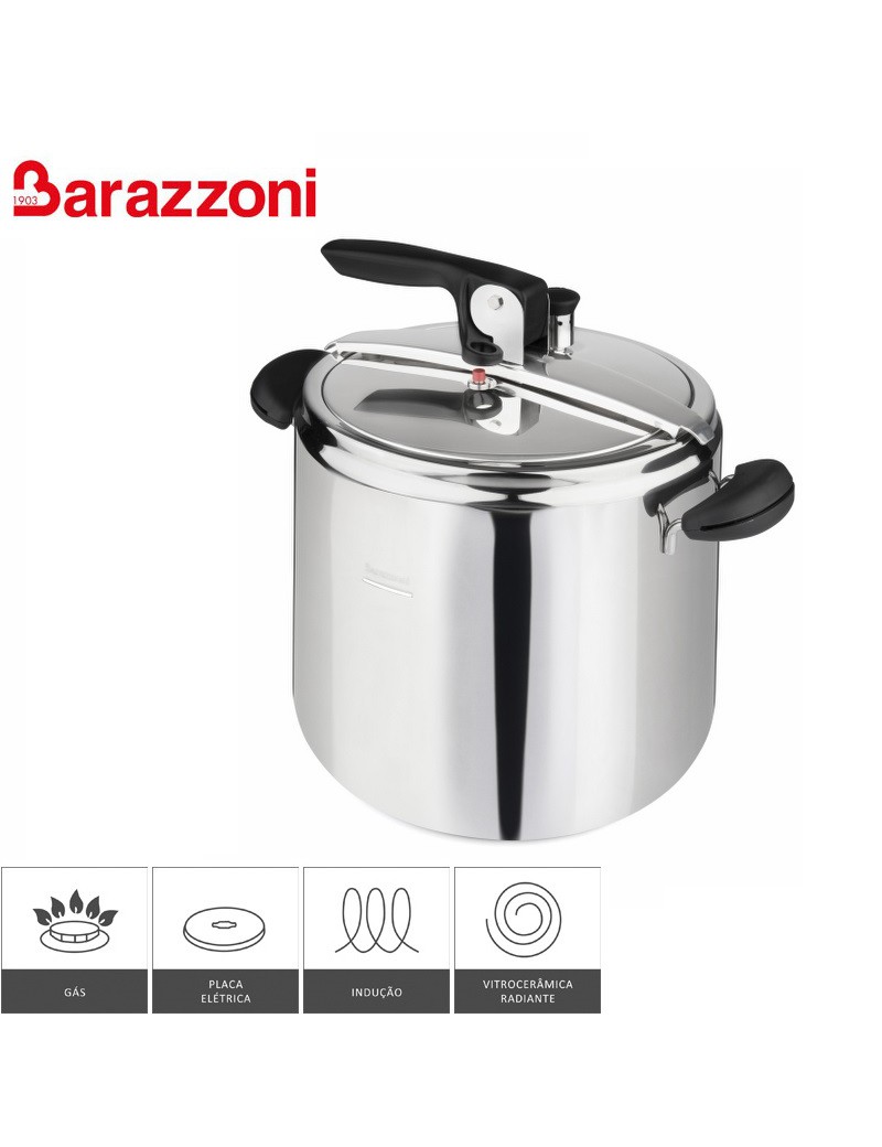 PANELA PRESSAO AMELIA PIU 12L INOX
