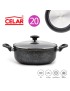 CAÇAROLA CELAR GRANITO ULTRA 20CM ANTIAD FULL INDUÇAO