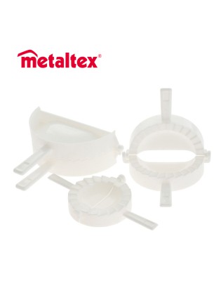 FORMA EMPADA / RAVIOLI METALTEX 252340 CONJ.3 PLST