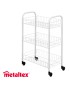 SIENA 340633 - CARRO 3 PRATELEIRAS  MET 41X23X63CM