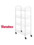PISA 340634 - CARRO 4 PRATELEIRAS  MET 41X23X84CM