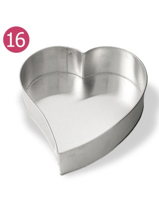 FORMA CORAÇAO UN Nº 1  16CM...