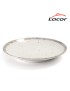PRATO RASO LACOR 63844 EARTH Ø24,2CM MELAMINA