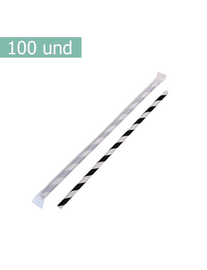 PALHINHAS RISCAS 100UND EMBALADAS 21CM PAPEL DESCARTAVEL