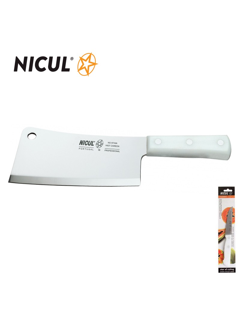 CUTELO NICUL 4920.2700.1850 QUADRADO POM BRANCO BL