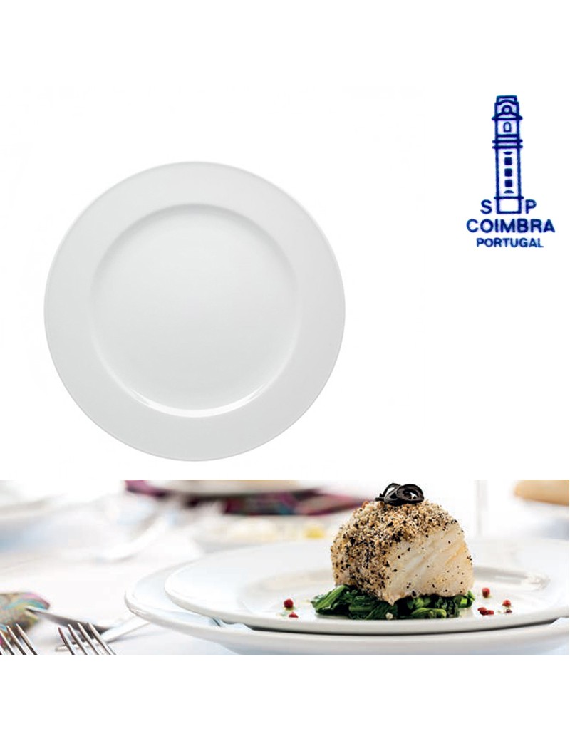 PRATO S/MESA SP COIMBRA Ø19CM PORCELANA