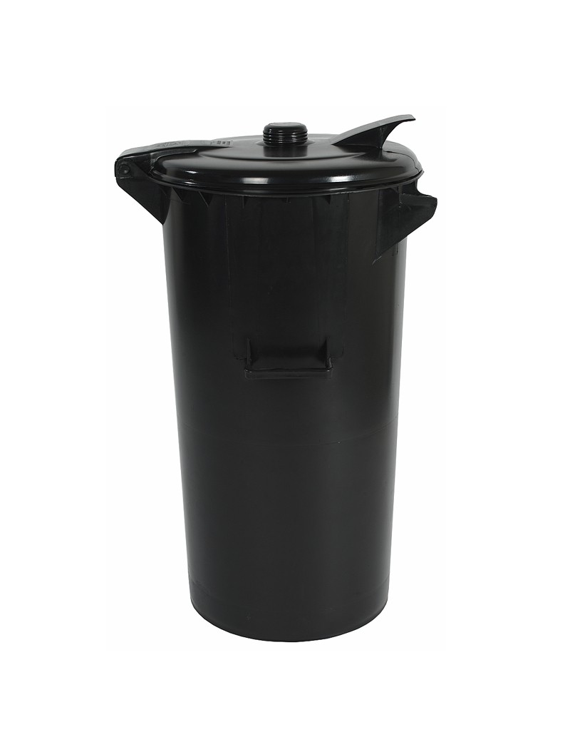 CONTENTOR LIXO 624  110L PRETO