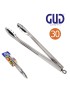 PINÇA CHURRASCO GUD CHEF 30CM INOX C/TRAVAO