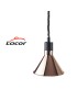 LAMPADA AQUECIMENTO LACOR 69565 INFRAVER. COBRE 275W CONICA