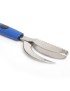 ESCAMADOR PEIXE + CORTADOR 23CM INOX C/CABO PLST SORT