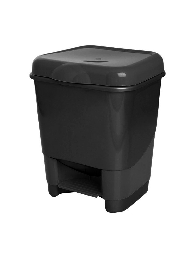 BALDE LIXO 152 NG 9L C/ PEDAL PLST PRETO
