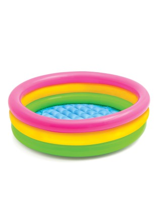 PISCINA 58924 COLORIDA INSUFLAVEL 86X25CM 3 AROS
