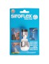 REGULADOR AGUA 2485/50S C/ROSCA CROMADO/BRANCO BLISTER