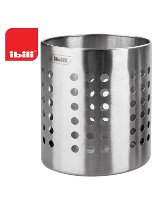 PORTA-TALHERES IBILI 708700 PREMIER Ø12X13,5CM INOX