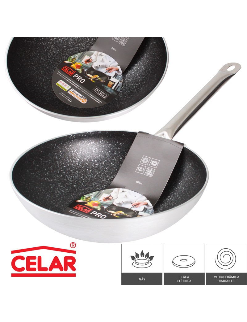 WOK CELAR PRO 993.28 ANTI-ADERENTE 28CM