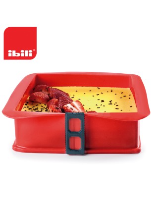 FORMA DESMONTAVEL IBILI 875800 QUAD. FUNDO VIDRO 25X7,5CM