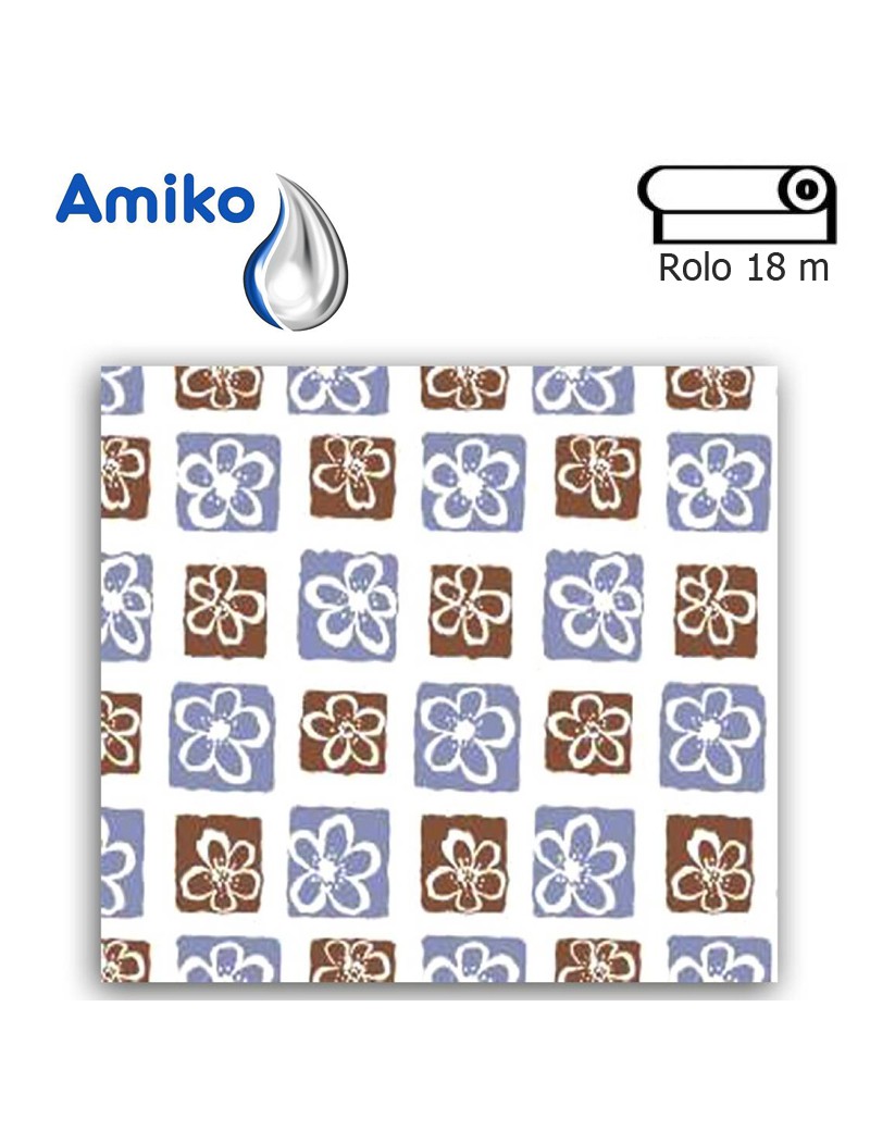 TOALHA MESA 9328 ORLY ROLO PLASTICO 1,4X18M FLOR