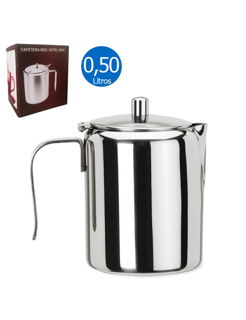 CAFETEIRA HOTEL 0,50L INOX