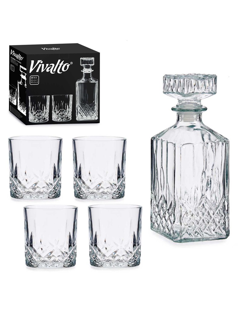 SERVIÇO WHISKY 5 P. VIVALTO 79919 VIDRO