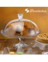 PRATO BOLO PASABAHCE PATISSERIE C/PE+TAMPA 32X25CM VIDRO