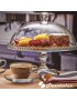 PRATO BOLO PASABAHCE PATISSERIE C/PE+TAMPA 32X25CM VIDRO