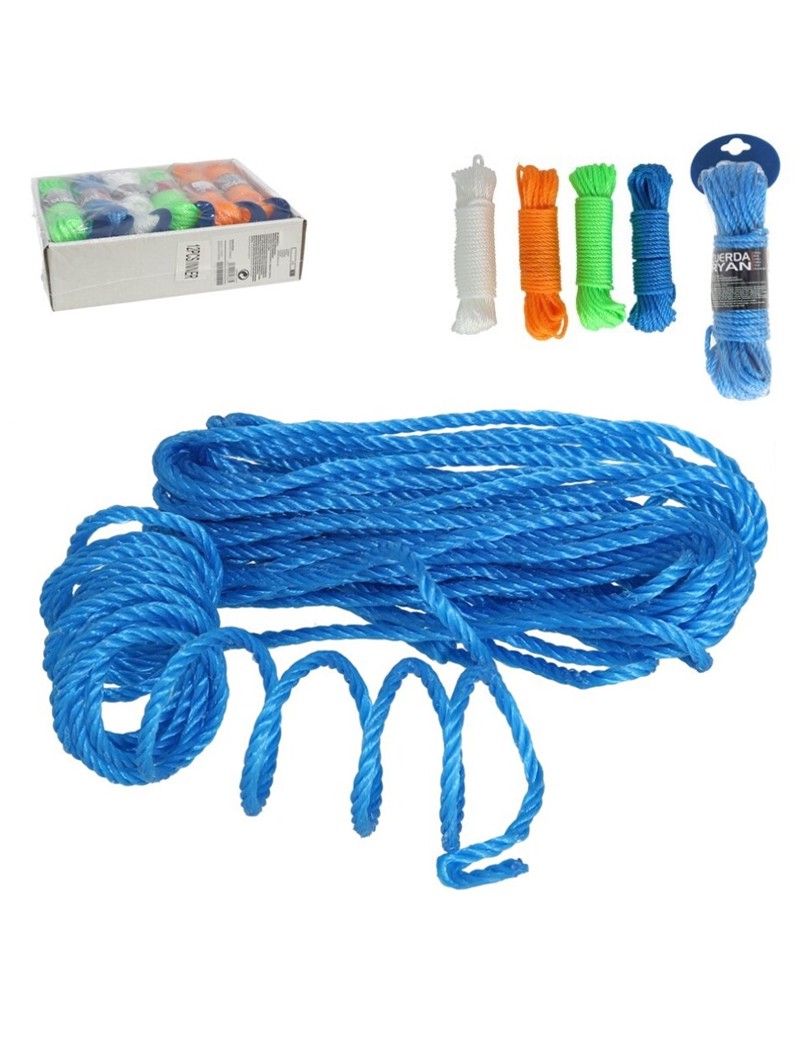 CORDA 706865 10M Ø4MM  NYLON SORTIDA