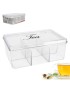 CAIXA CHA 36976  6 DIV. TRANSP. 21X14,5X9CM PLST
