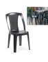 CADEIRA 2035R MONOBLOCO S/BRAÇOS PROCIDA ANTRACITE