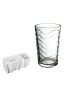 COPO OLAS CONJ.6  23CL VIDRO