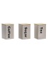 CAIXA PC-194369 METAL C/TP BAMBU 10X10X14,5CM SORT.