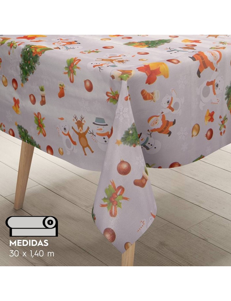 TOALHA MESA GH 020600096 ROLO PLASTICO 1,4X30M NATAL MOD.2