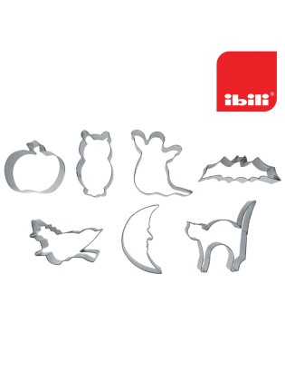 CORTA-MASSAS IBILI 723700 HALLOWEEN CONJ.7 ESTANHO 7-10CM