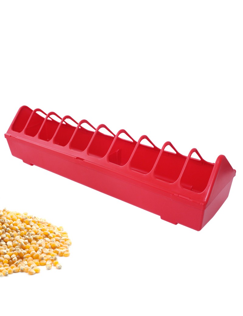COMEDOURO RETANGULAR 60X16CM PLST SORT