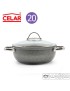 CAÇAROLA CELAR FORNO FIT 20CM ANTIAD. GRANITADO INDUÇAO