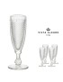 FLUTE CHAMPANHE VA BICOS INCOLOR CONJ.4  19CL CLEAR VIDRO
