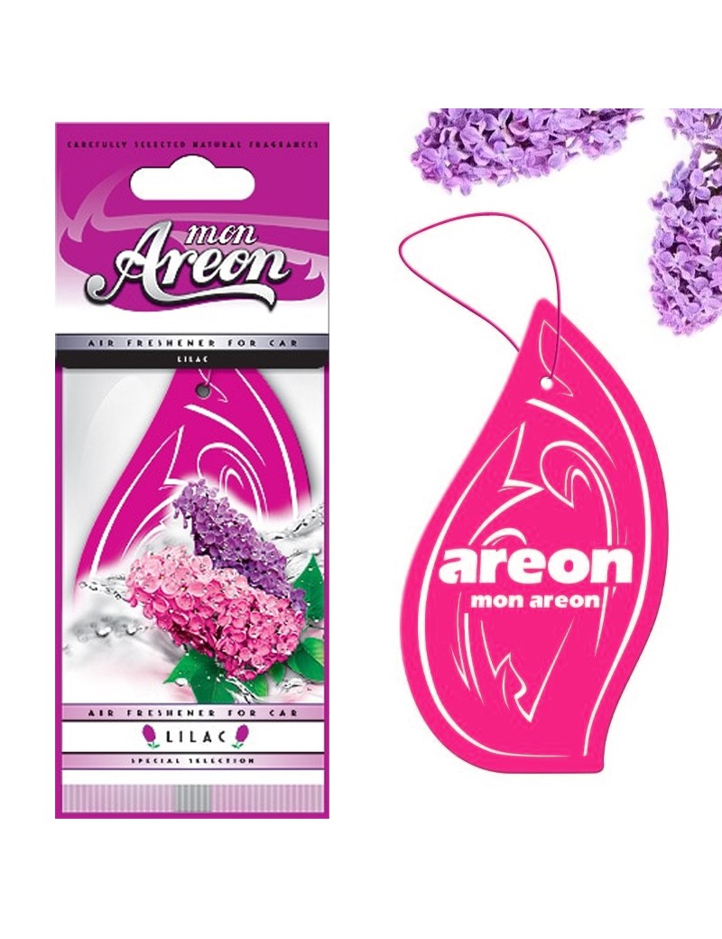 AMBIENTADOR CARRO AREON MA19 MON FLOR LILAS