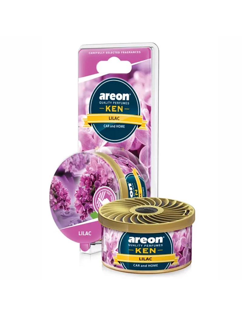 AMBIENTADOR CARRO AREON AKB10 KEN BL FLOR LILAS