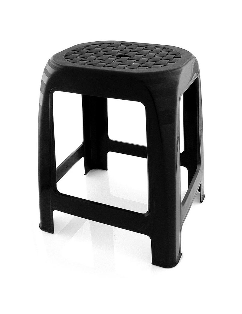 BANCO CD 2353 PRETO 41X35,7X46CM PLST