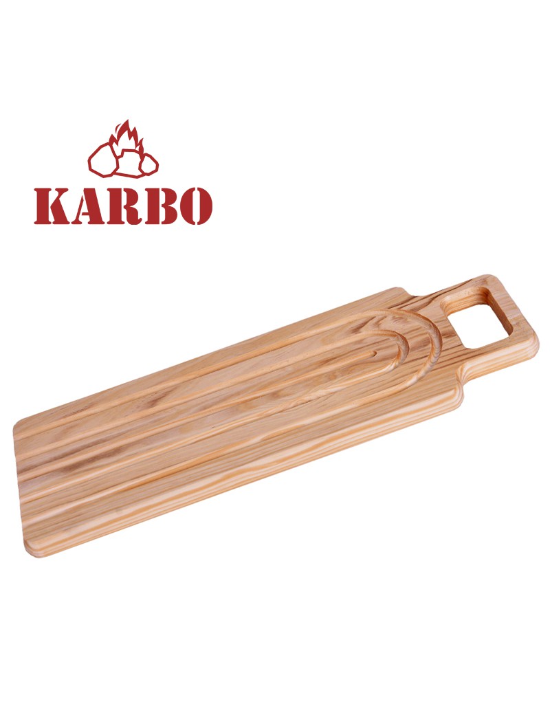 TABUA PAO KARBO RET C/ASA 48X18X2,2CM MADEIRA PINHO