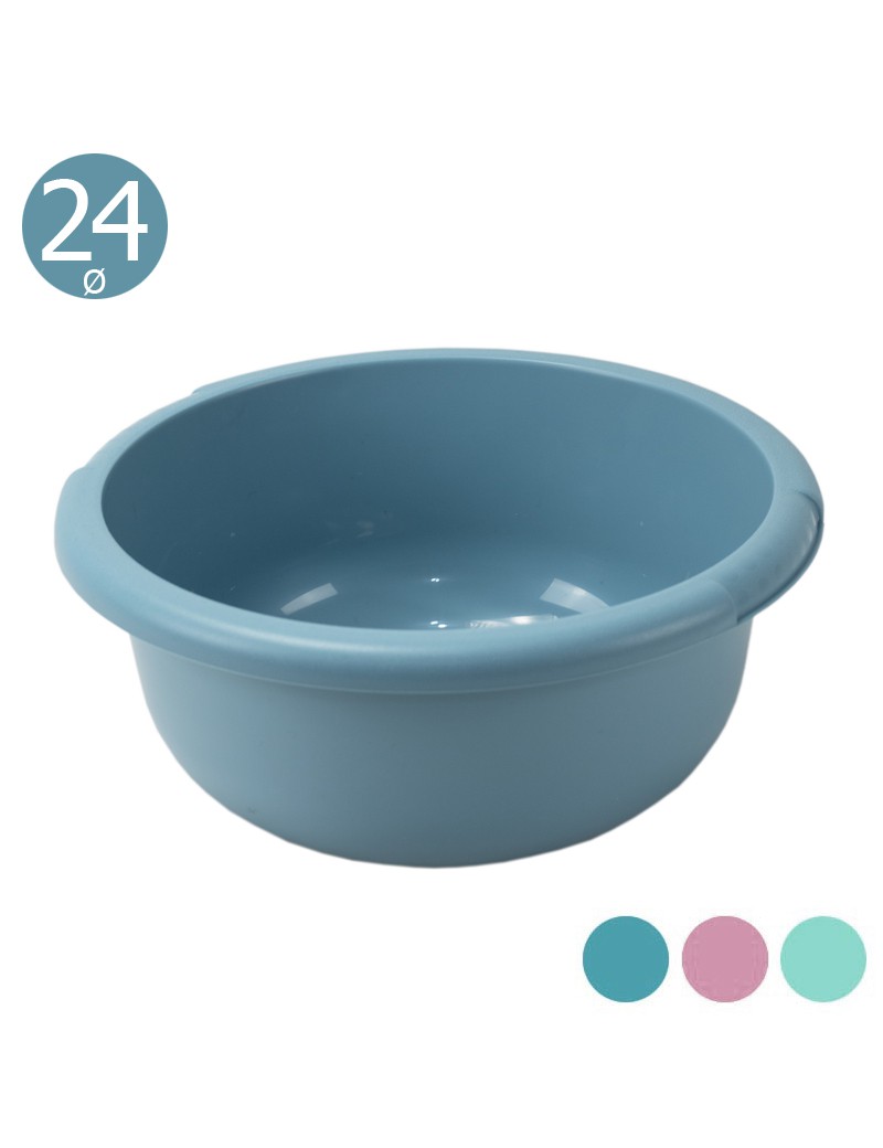 BACIA CD 2556 COLORS FINGER BOWL Ø24X10,3CM 2,5L PLST